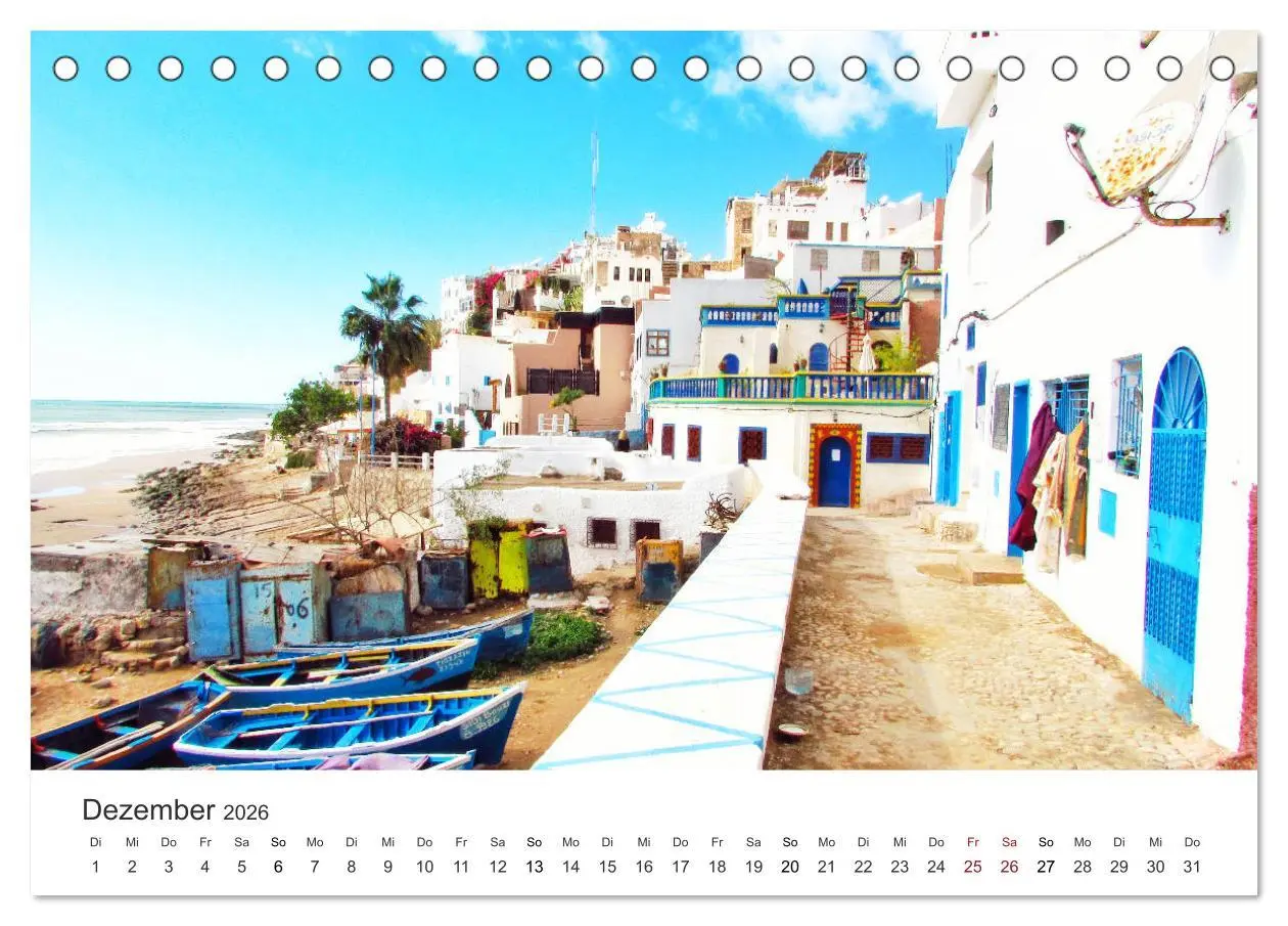 Bild: 9783457718766 | Das farbenfrohe Marokko (Tischkalender 2026 DIN A5 quer), CALVENDO...