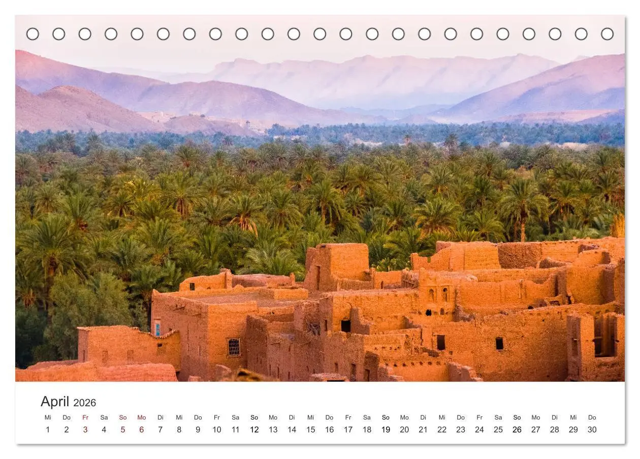 Bild: 9783457718766 | Das farbenfrohe Marokko (Tischkalender 2026 DIN A5 quer), CALVENDO...