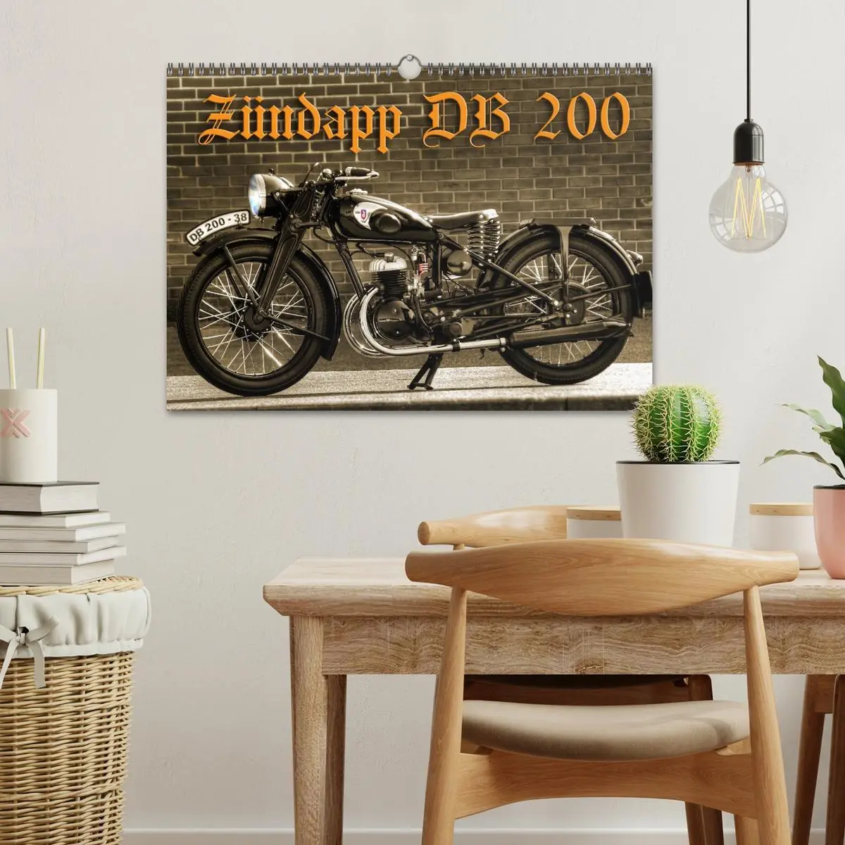 Bild: 9783516048766 | Zündapp DB 200 (Wandkalender 2026 DIN A3 quer), CALVENDO...