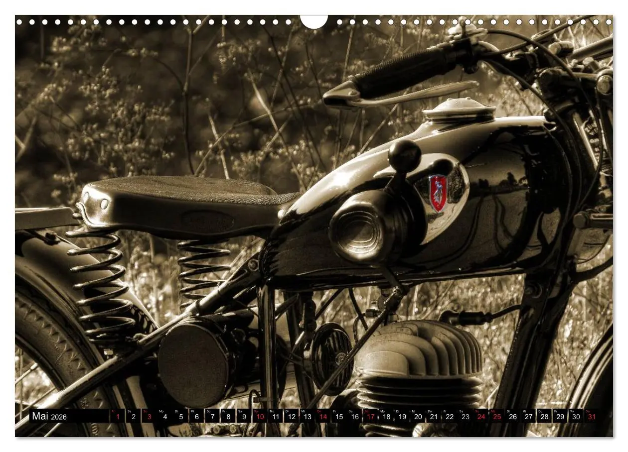 Bild: 9783516048766 | Zündapp DB 200 (Wandkalender 2026 DIN A3 quer), CALVENDO...