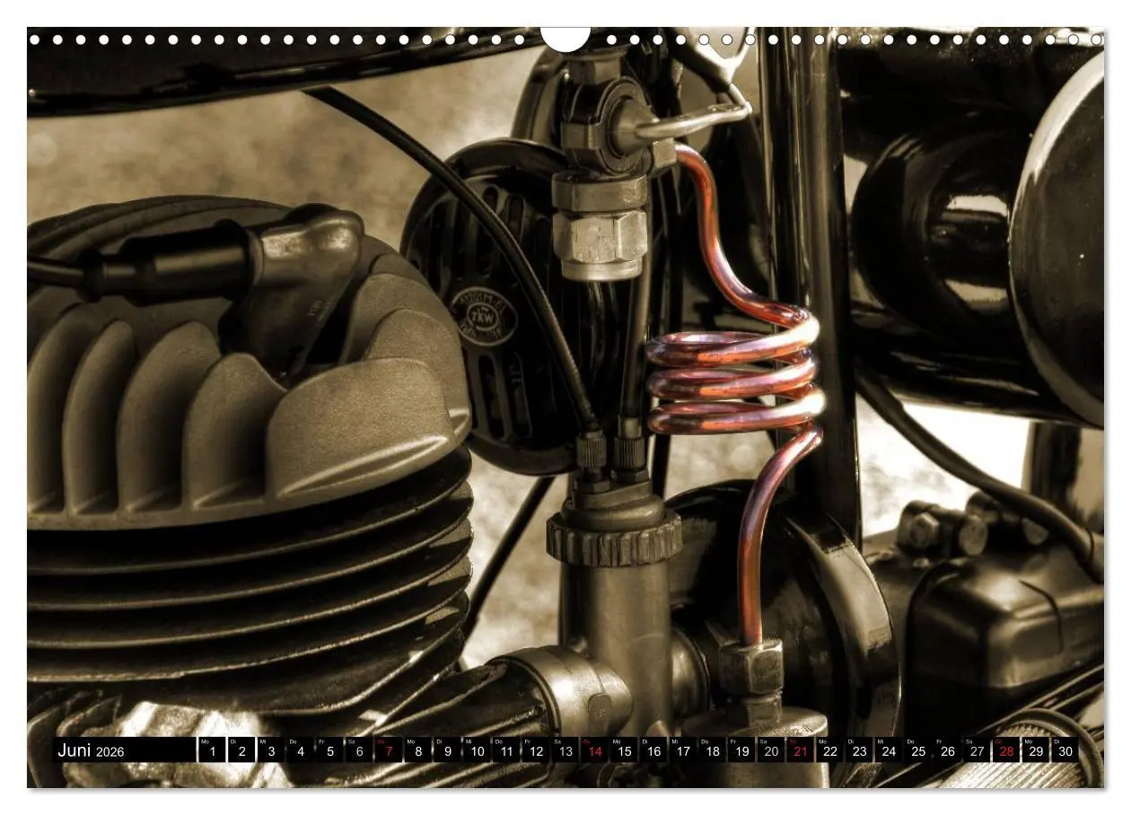 Bild: 9783516048766 | Zündapp DB 200 (Wandkalender 2026 DIN A3 quer), CALVENDO...