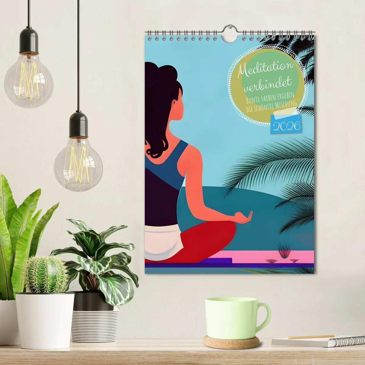 Bild: 9783516598766 | Meditation verbindet (Wandkalender 2026 DIN A4 hoch), CALVENDO...