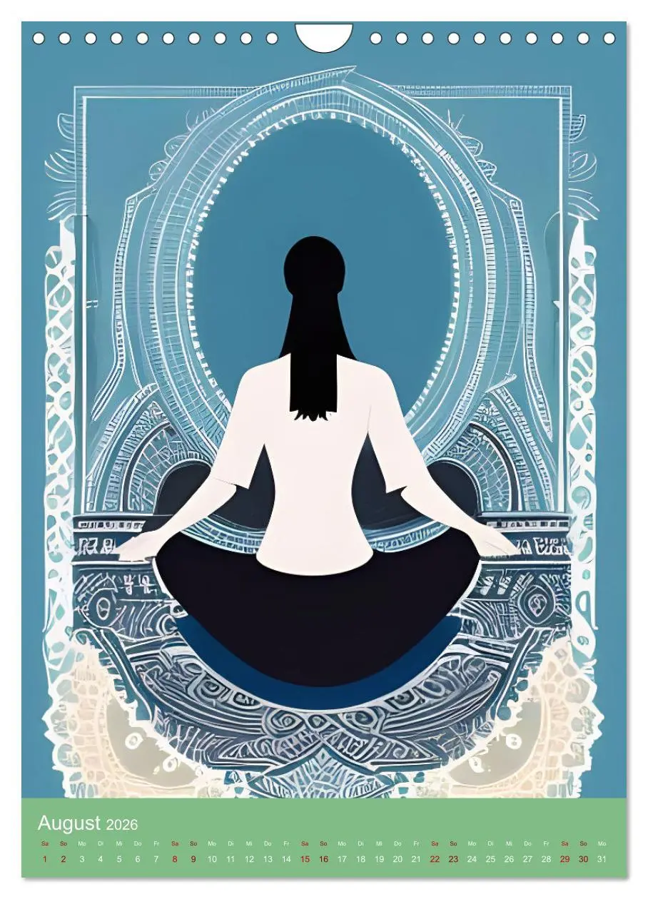 Bild: 9783516598766 | Meditation verbindet (Wandkalender 2026 DIN A4 hoch), CALVENDO...