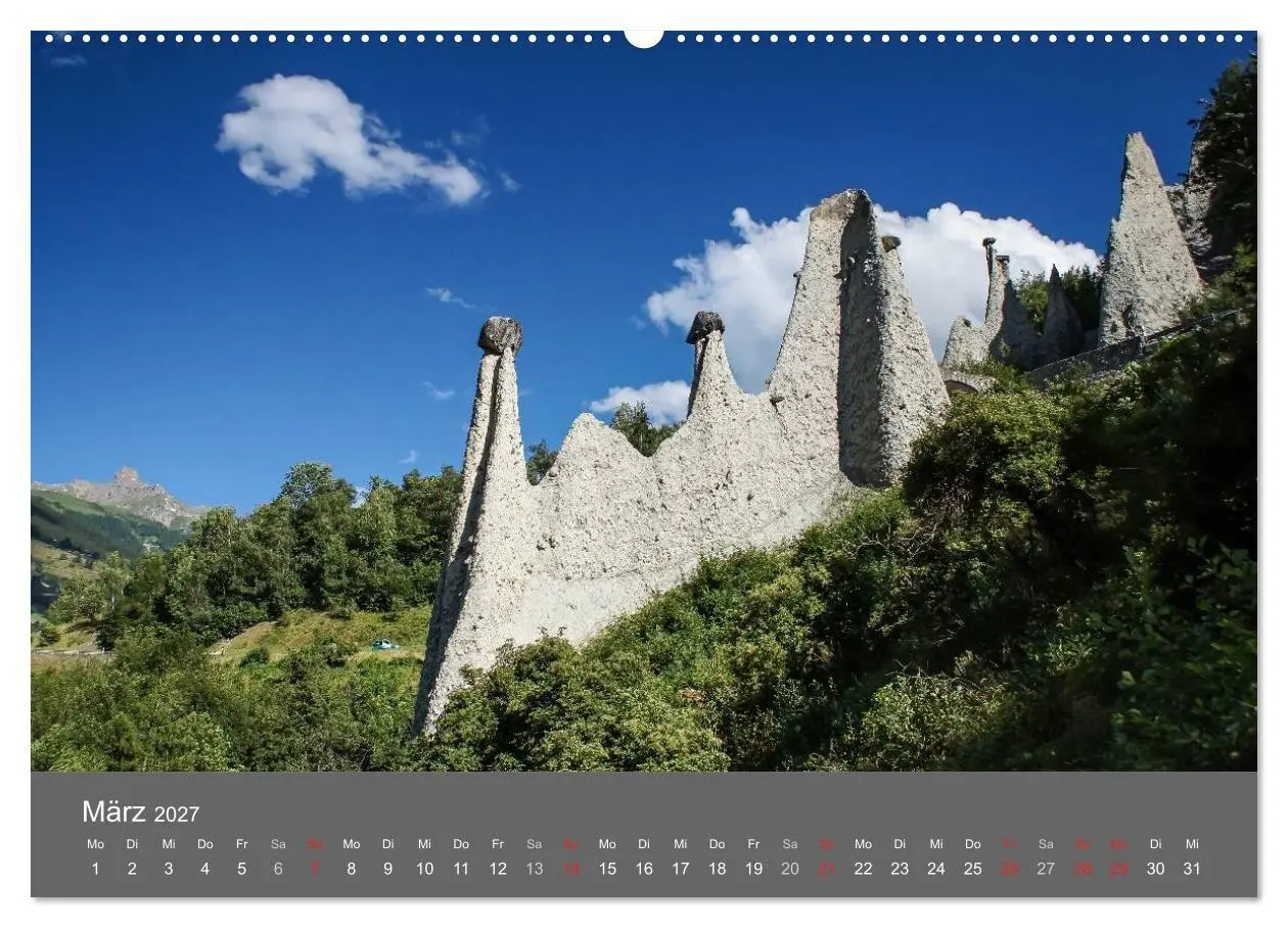 Bild: 9783594028766 | Wallis. Perle der Schweiz (hochwertiger Premium Wandkalender 2027...