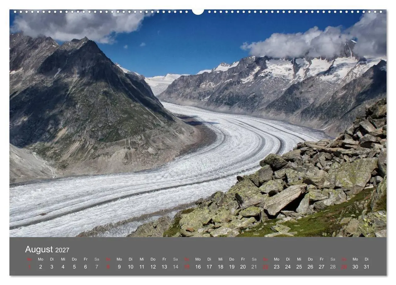 Bild: 9783594028766 | Wallis. Perle der Schweiz (hochwertiger Premium Wandkalender 2027...