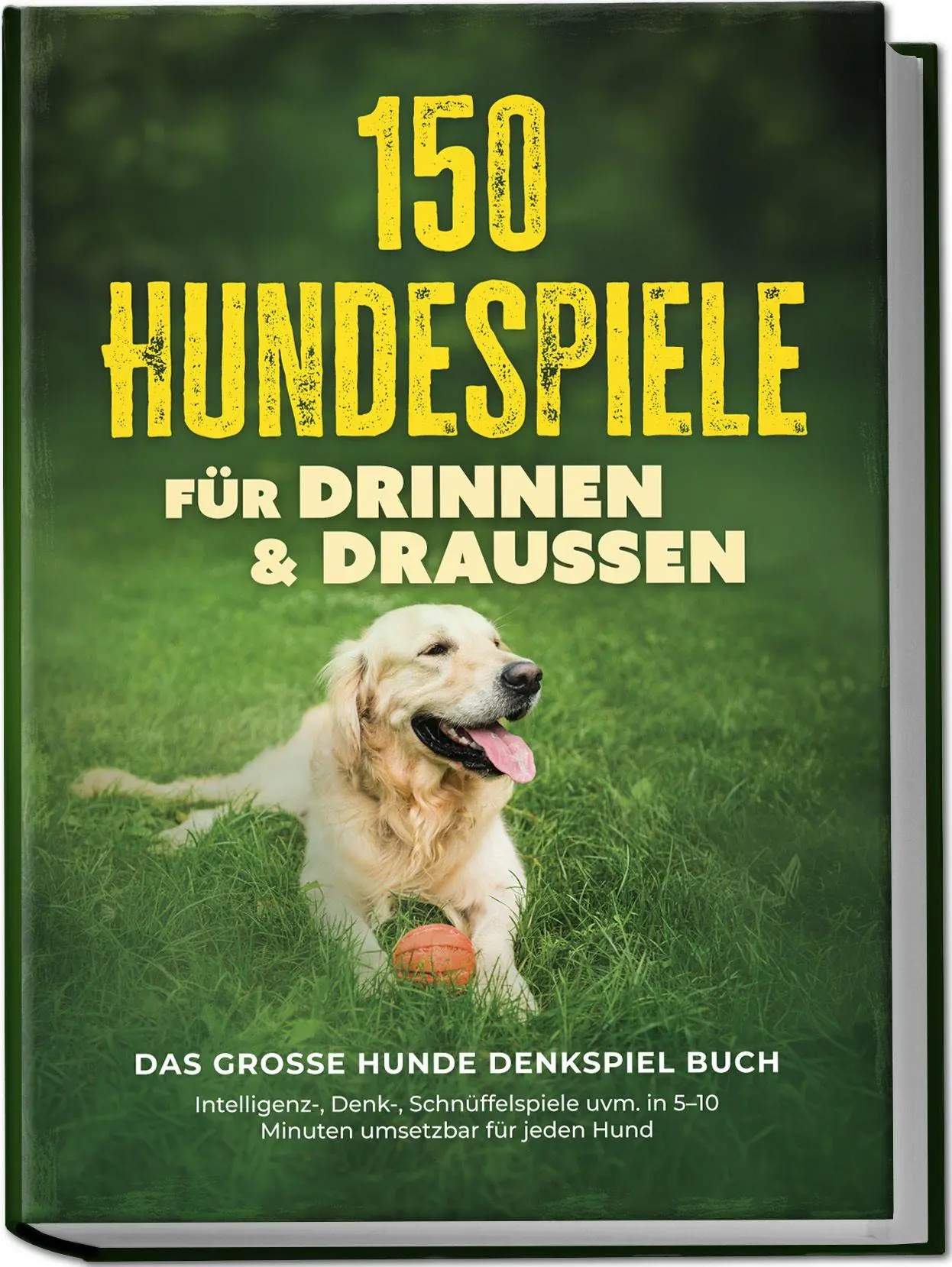 Cover: 9783757618766 | 150 Hundespiele für drinnen &amp; draußen - Das große Hunde Denkspiel...
