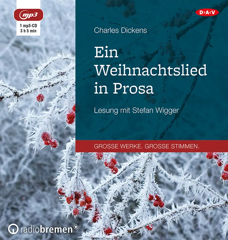 Cover: 9783862318766 | Ein Weihnachtslied in Prosa,1 Audio-CD, 1 MP3 | Charles Dickens | CD