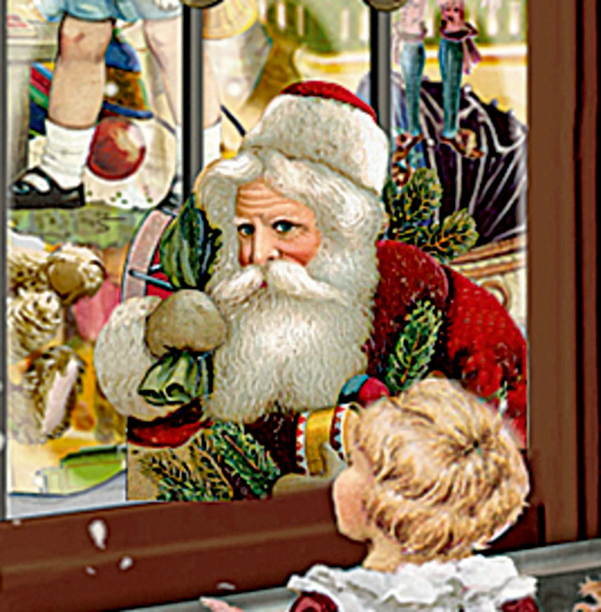 Bild: 4050003958866 | Wand-Adventskalender - Nostalgischer Lichterbogen | Barbara Behr