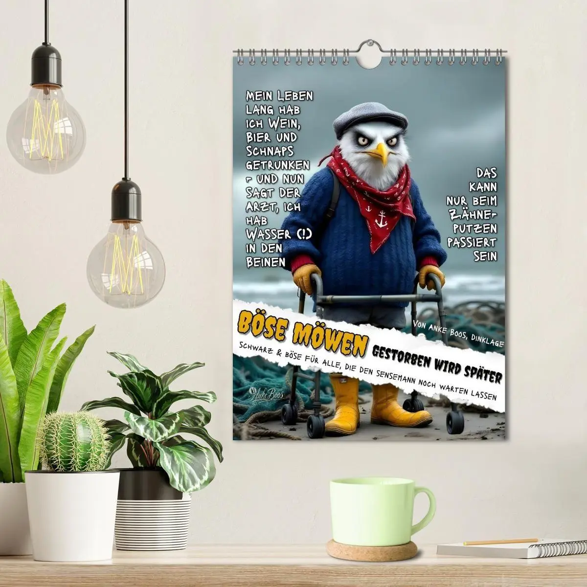 Bild: 9783594258866 | Böse Möwen - gestorben wird später (Wandkalender 2027 DIN A4 hoch),...