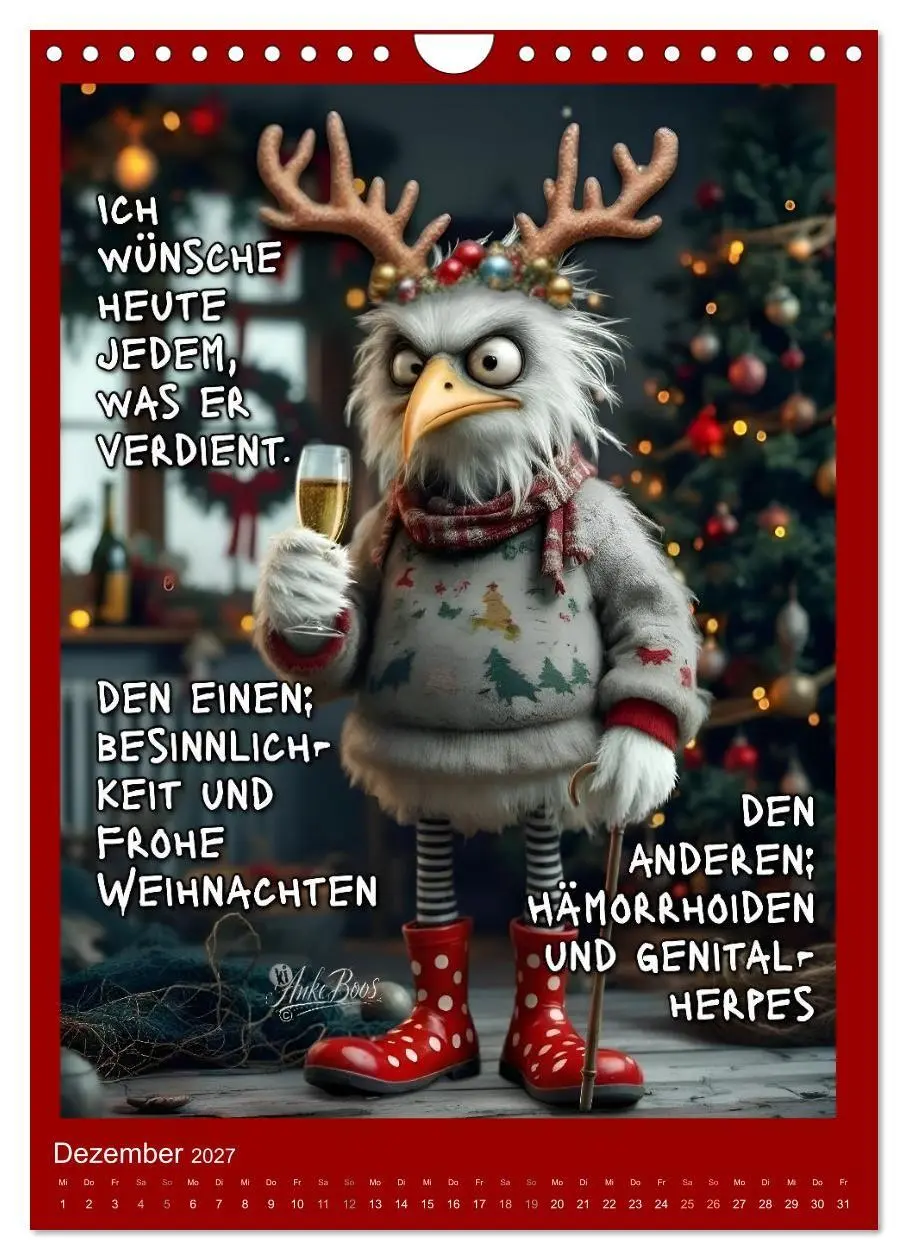 Bild: 9783594258866 | Böse Möwen - gestorben wird später (Wandkalender 2027 DIN A4 hoch),...