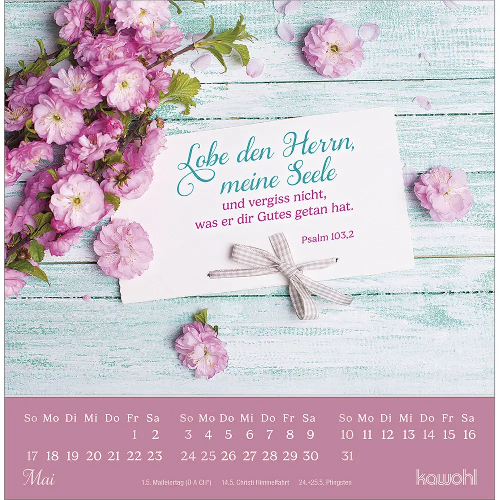 Bild: 9783754878866 | Lieblingsworte für dich 2026 | Postkartenkalender mit Bibelworten