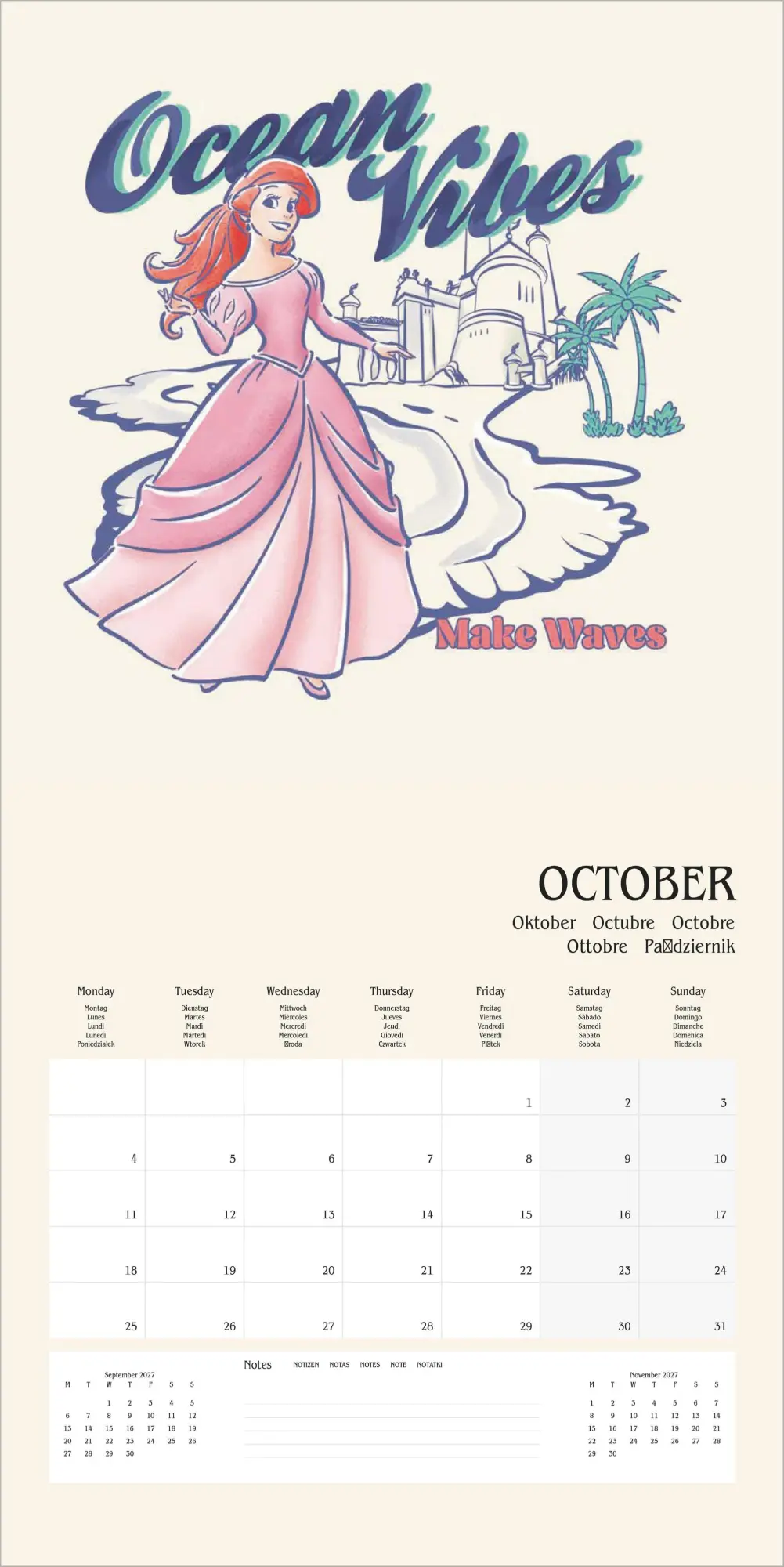 Bild: 5063457078966 | DISNEY PRINCESS 2027 | Neumann Verlage GmbH &amp; Co KG | Kalender | 14 S.