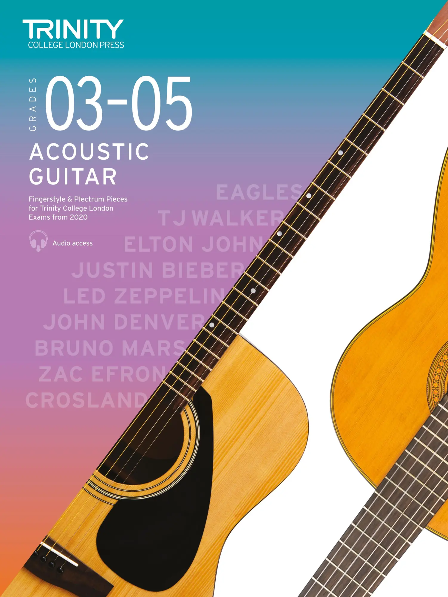 Cover: 9780857368966 | Trinity College London Acoustic Guitar Exam Pieces From 2020:...