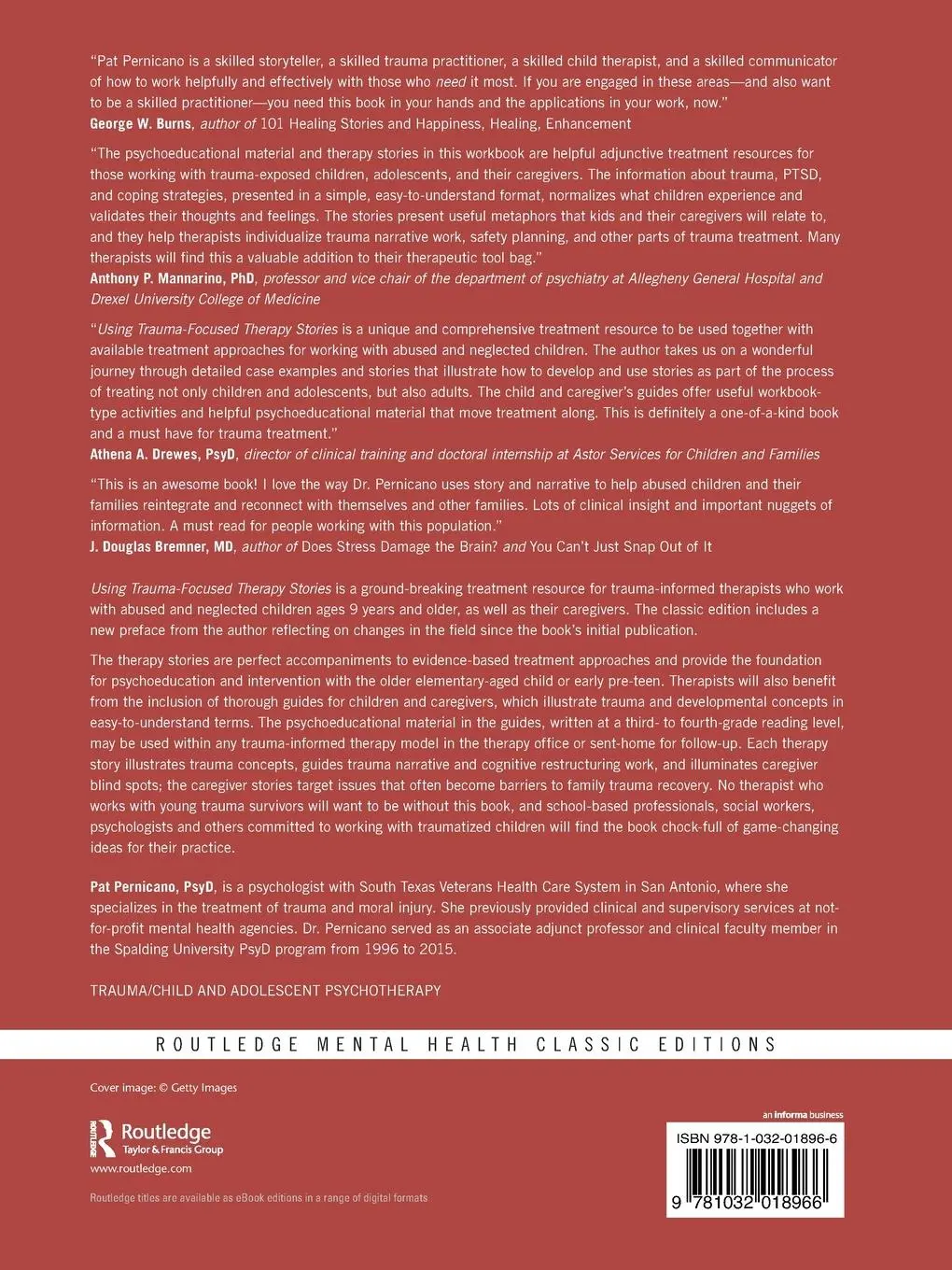 Rückseite: 9781032018966 | Using Trauma-Focused Therapy Stories | Pat Pernicano | Taschenbuch