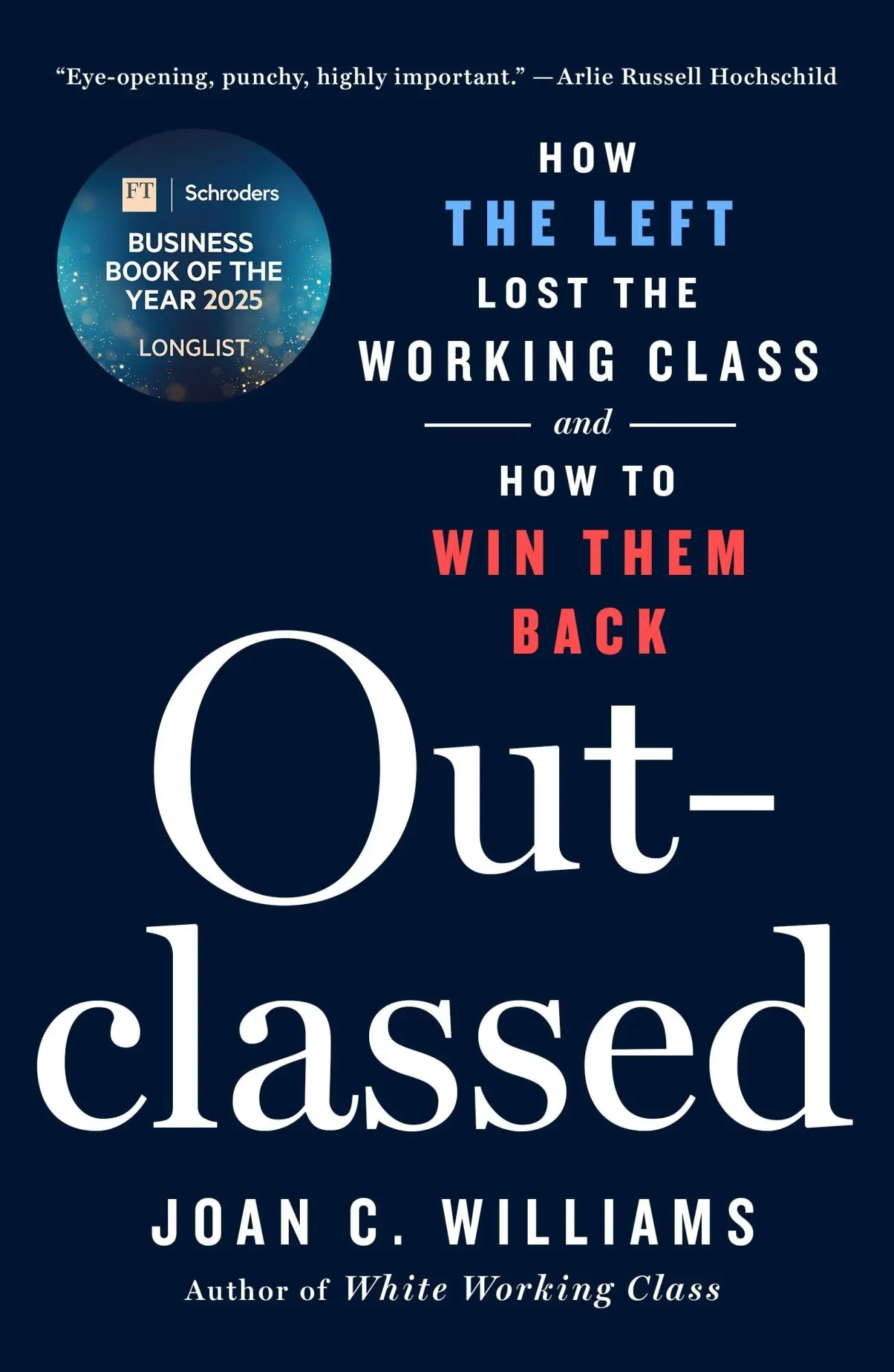Cover: 9781250368966 | Outclassed | Joan C Williams | Buch | Englisch | 2025