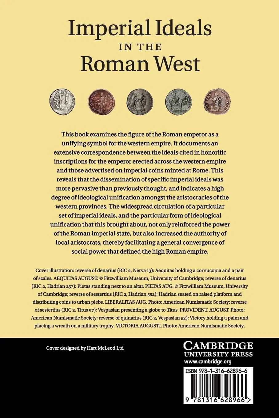 Rückseite: 9781316628966 | Imperial Ideals in the Roman West | Carlos F. Noreña | Taschenbuch