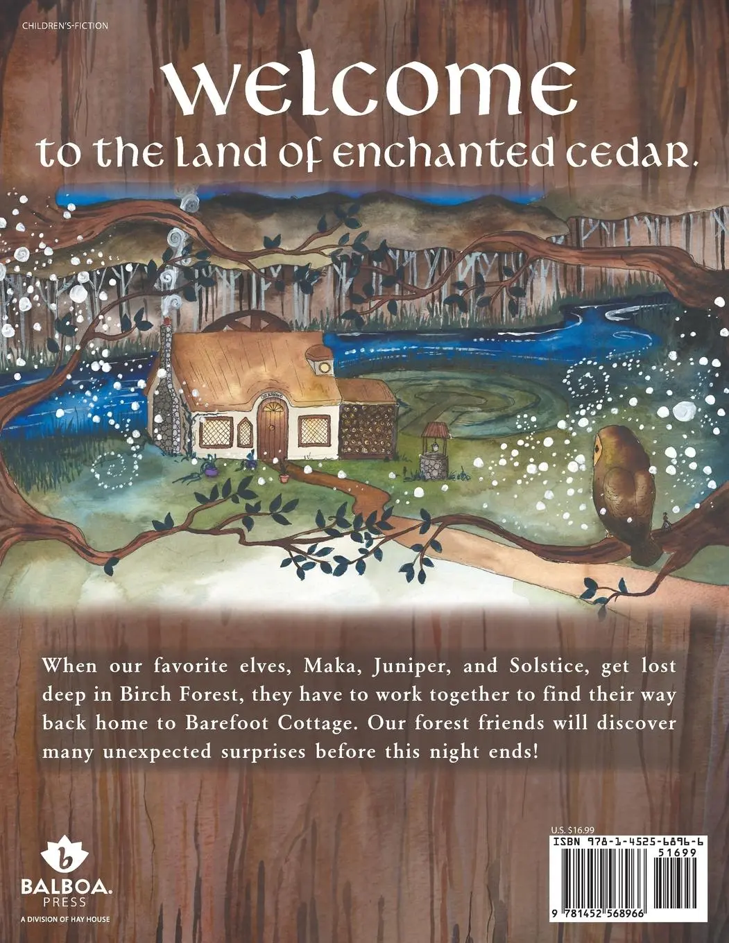 Rückseite: 9781452568966 | Enchanted Cedar | The Journey Home | Brooke Hampton | Taschenbuch