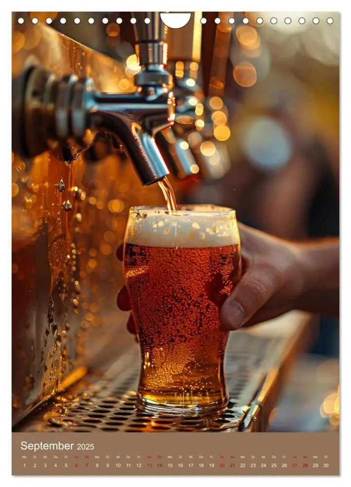 Bild: 9783383828966 | Bier-Liebe Von den Ahnen zu uns (Wandkalender 2025 DIN A4 hoch),...
