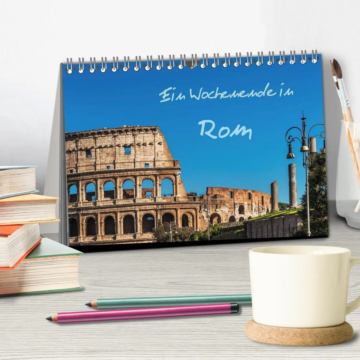 Bild: 9783516198966 | Ein Wochenende in Rom (Tischkalender 2026 DIN A5 quer), CALVENDO...
