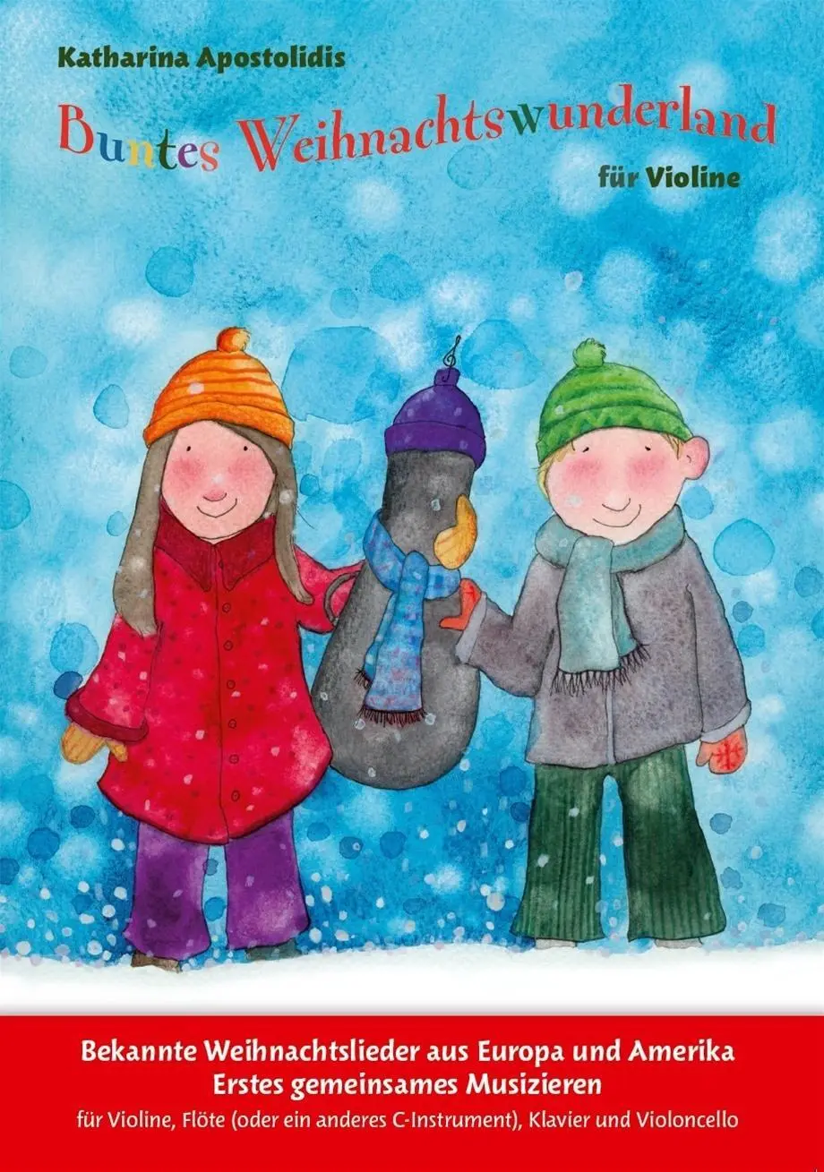 Cover: 9783865438966 | Buntes Weihnachtswunderland für Violine | Katharina Apostolidis | Buch