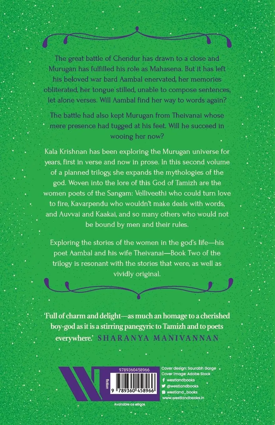 Rückseite: 9789360458966 | Theivanai | Murugan Trilogy - Part 2 | Kala Krishnan | Taschenbuch
