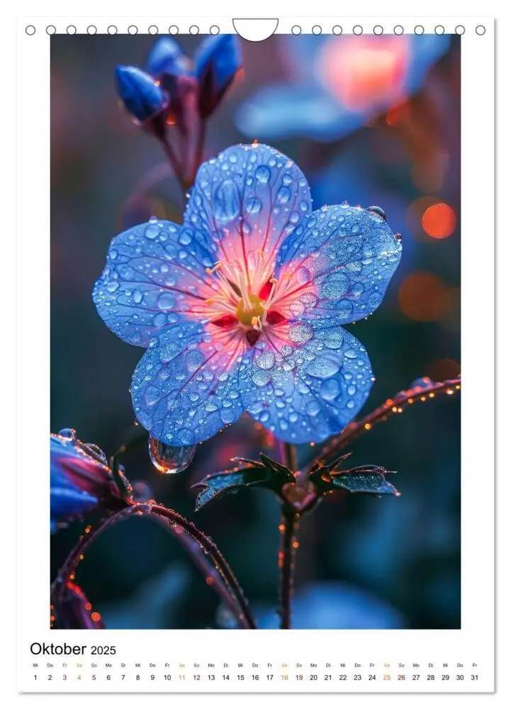 Bild: 9783457139066 | Blüten traumhaft (Wandkalender 2025 DIN A4 hoch), CALVENDO...