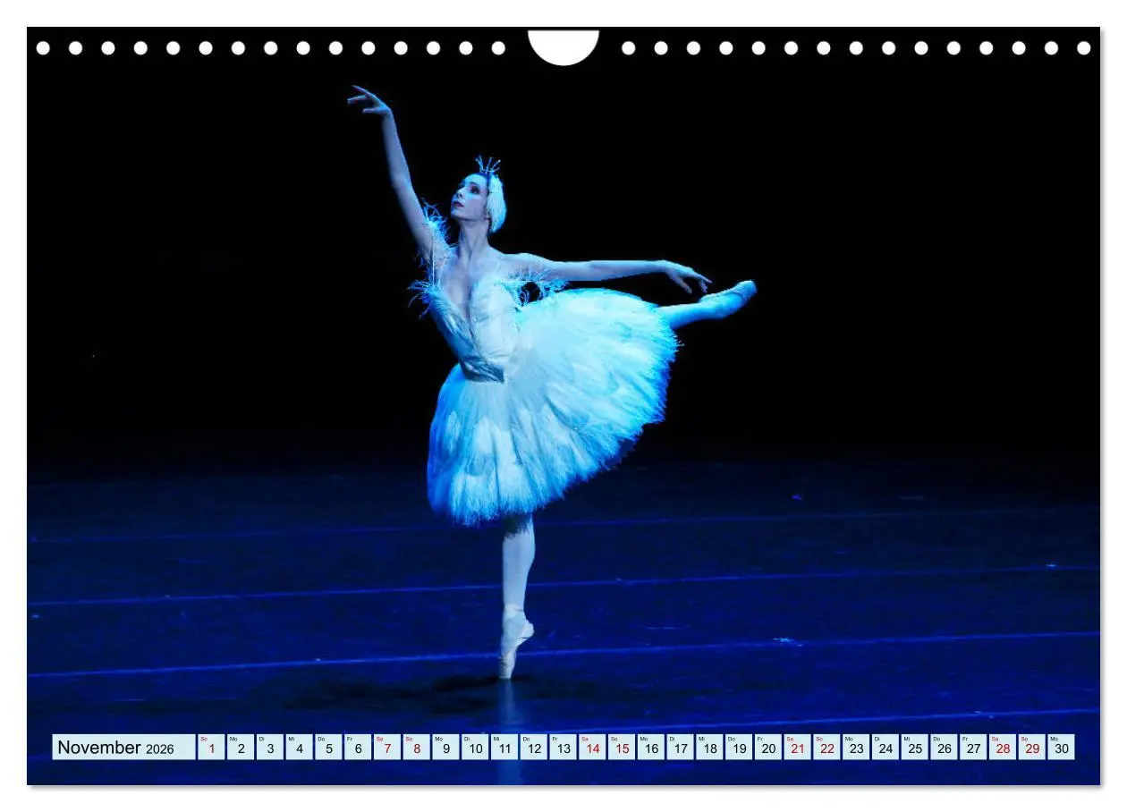 Bild: 9783457689066 | Ballett Bühne (Wandkalender 2026 DIN A4 quer), CALVENDO Monatskalender