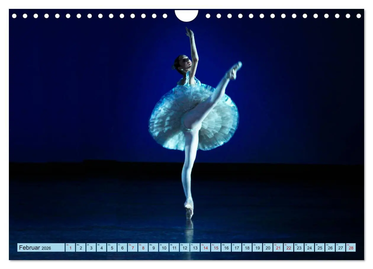 Bild: 9783457689066 | Ballett Bühne (Wandkalender 2026 DIN A4 quer), CALVENDO Monatskalender