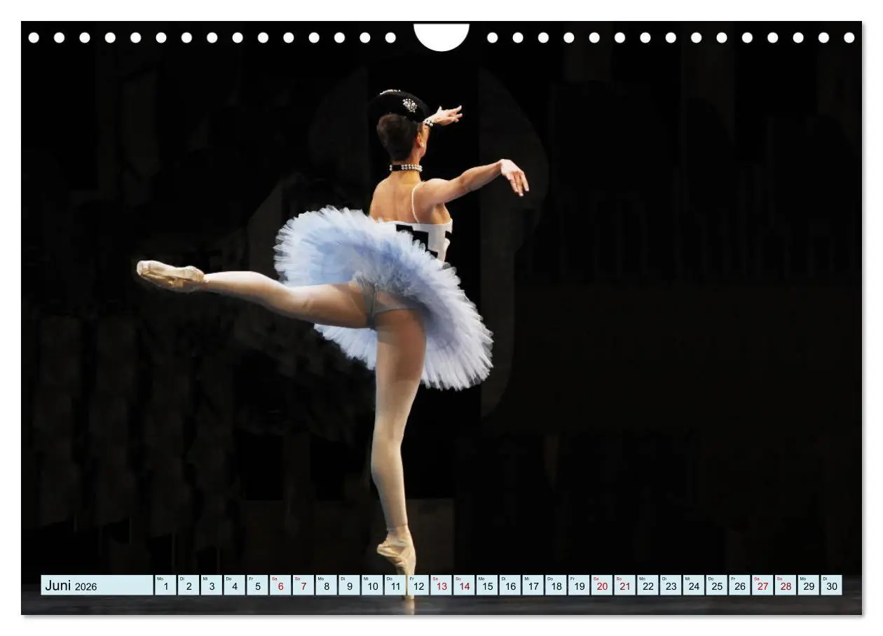 Bild: 9783457689066 | Ballett Bühne (Wandkalender 2026 DIN A4 quer), CALVENDO Monatskalender