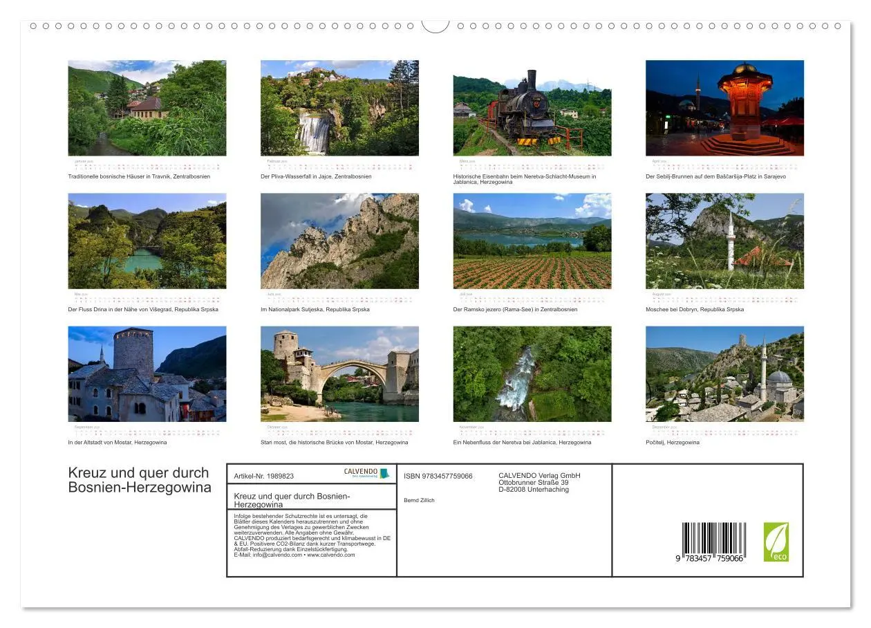 Bild: 9783457759066 | Kreuz und quer durch Bosnien-Herzegowina (hochwertiger Premium...