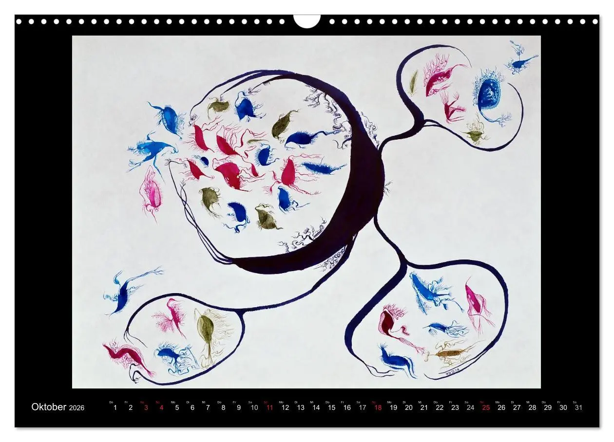 Bild: 9783516089066 | Feinste Aquarelle (Wandkalender 2026 DIN A3 quer), CALVENDO...