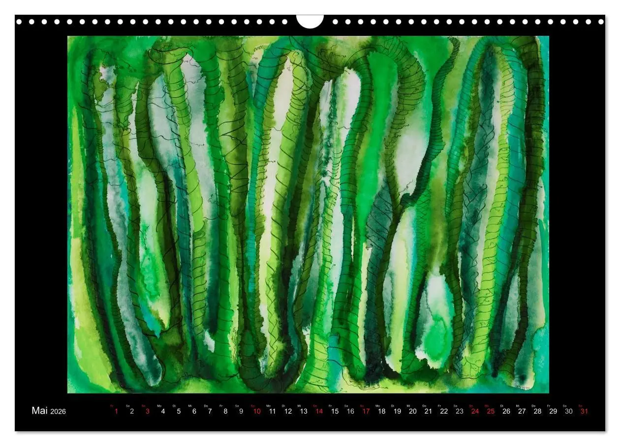 Bild: 9783516089066 | Feinste Aquarelle (Wandkalender 2026 DIN A3 quer), CALVENDO...