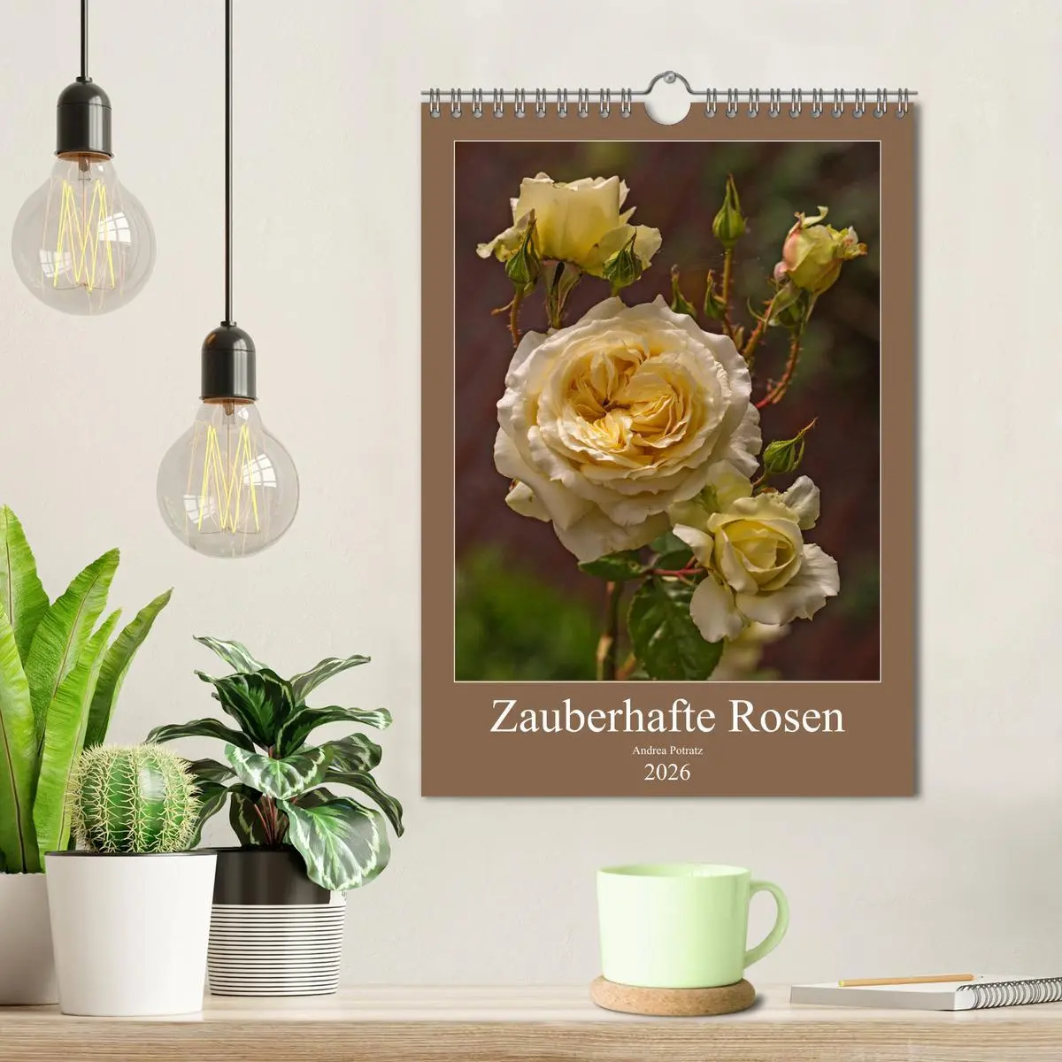 Bild: 9783516469066 | Zauberhafte Rosen (Wandkalender 2026 DIN A4 hoch), CALVENDO...