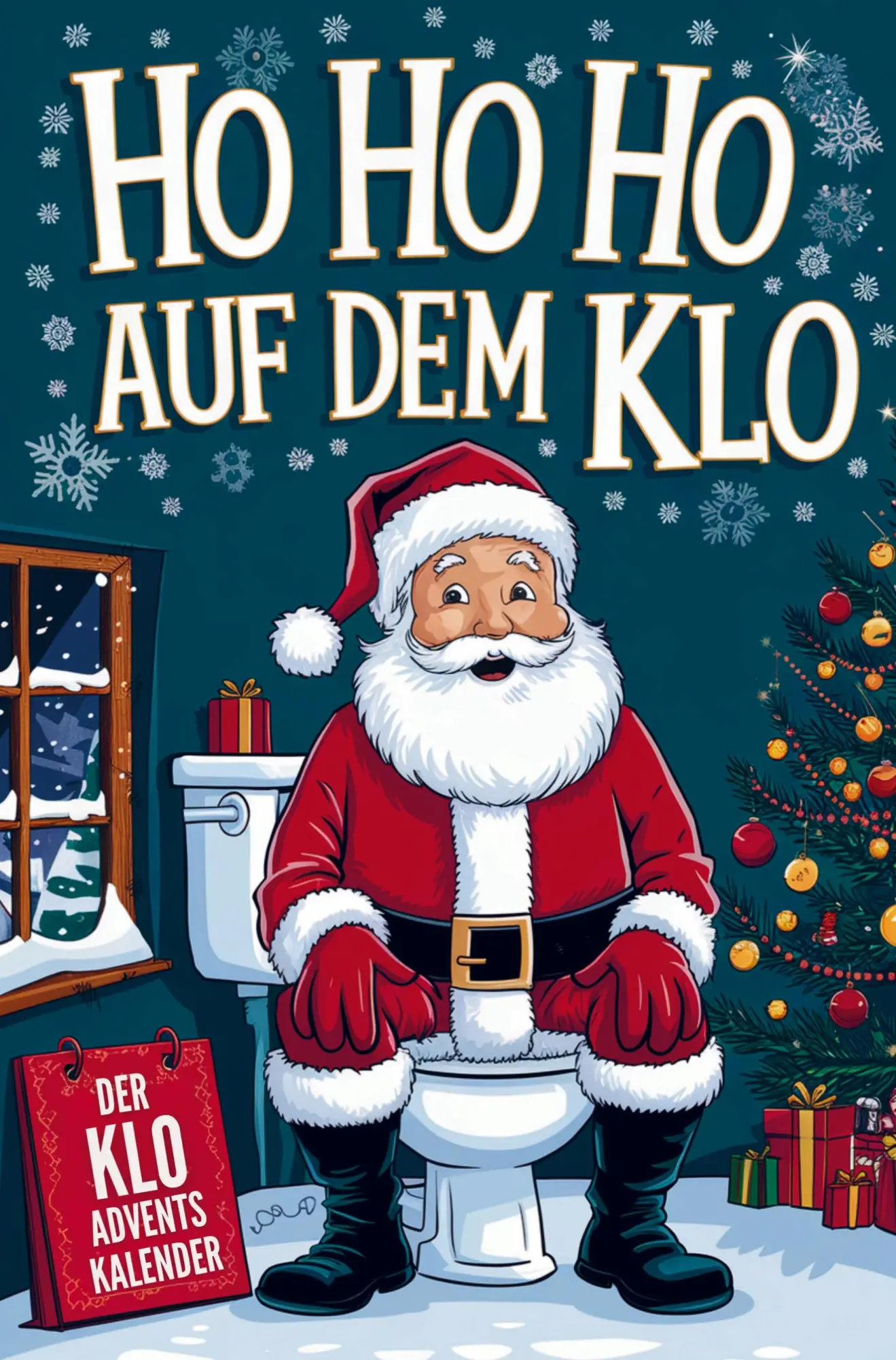 Cover: 9789403839066 | Ho Ho Ho auf dem Klo - Der Klo Adventskalender | Finn Wilder | Buch