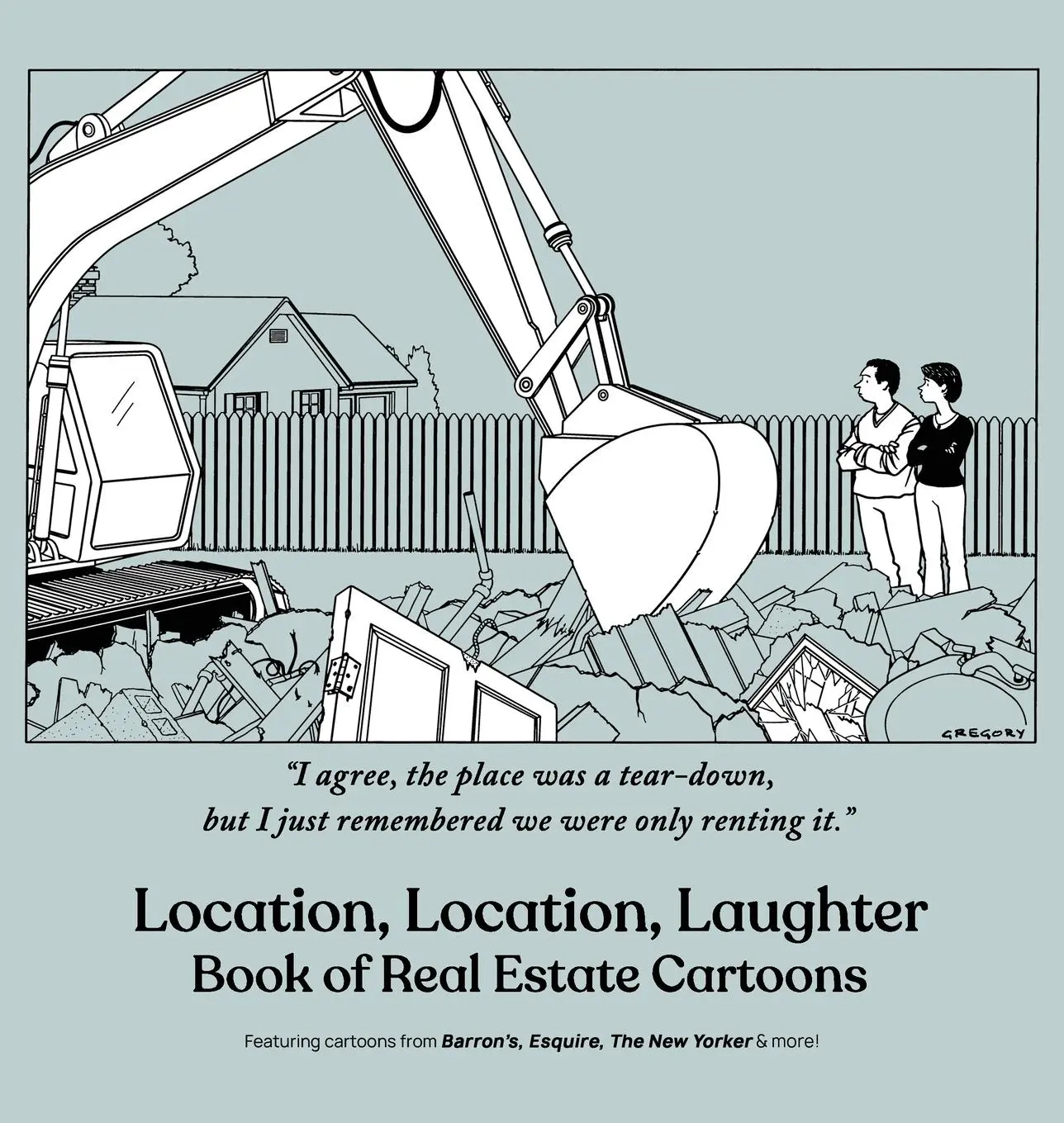 Cover: 9781963079166 | Location, Location, Laughter | Book of Real Estate Cartoons | Kornblut