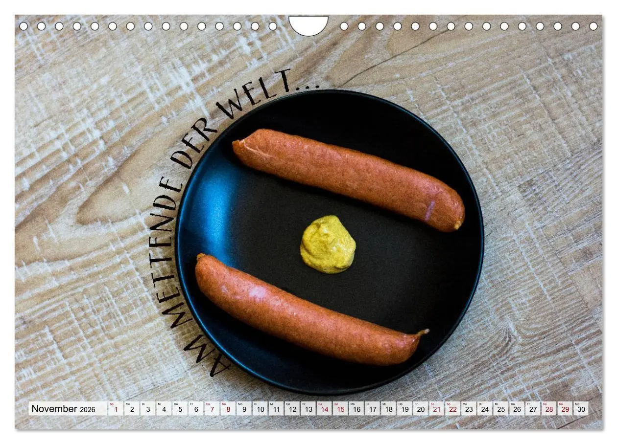 Bild: 9783457679166 | Wurstkalender. Es geht um die Wurst. (Wandkalender 2026 DIN A4...