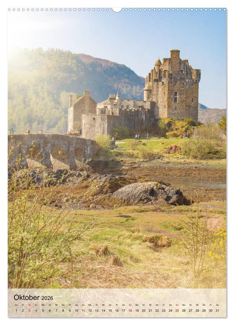 Bild: 9783516389166 | Schottland -Schottische Highlands (Wandkalender 2026 DIN A2 hoch),...