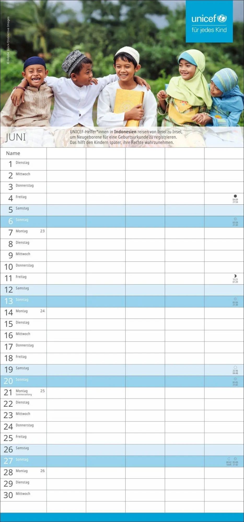 Bild: 9783756419166 | Unicef Familienplaner 2027 | Kalender | 13 S. | Deutsch | 2027 | Heye