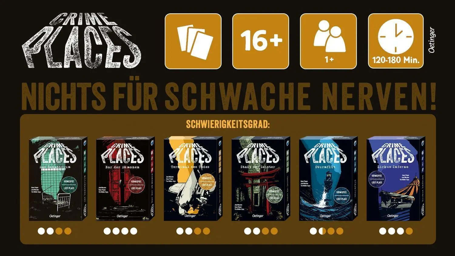 Bild: 4260512189266 | Crime Places. Terminal des Todes | Joel Müseler (u. a.) | Spiel | 2026