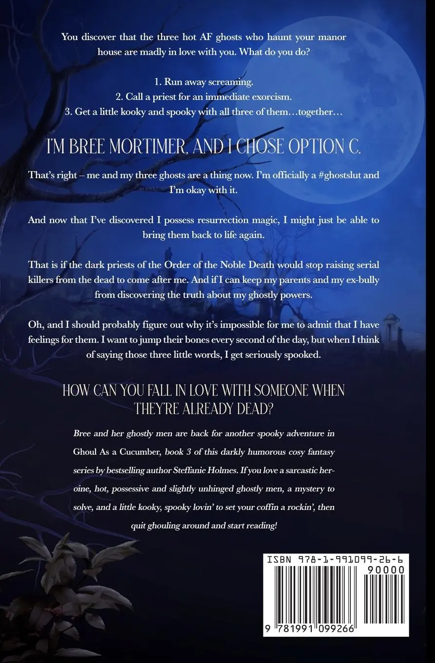 Rückseite: 9781991099266 | Ghoul as a Cucumber | A kooky, spooky cozy fantasy with spice | Holmes