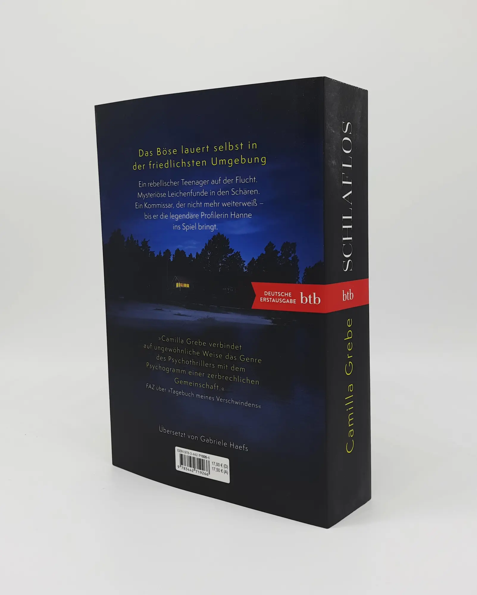 Bild: 9783442719266 | Schlaflos | Psychothriller | Camilla Grebe | Taschenbuch | 633 S.