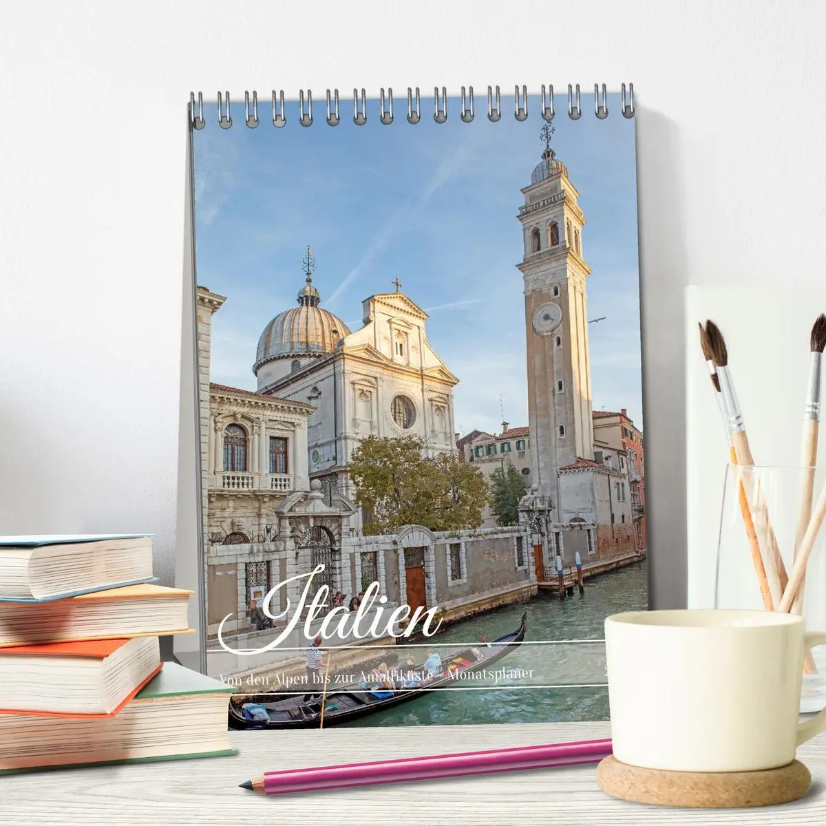 Bild: 9783457289266 | Italien - von den Alpen bis zur Amalfiküste (Tischkalender 2026 DIN...