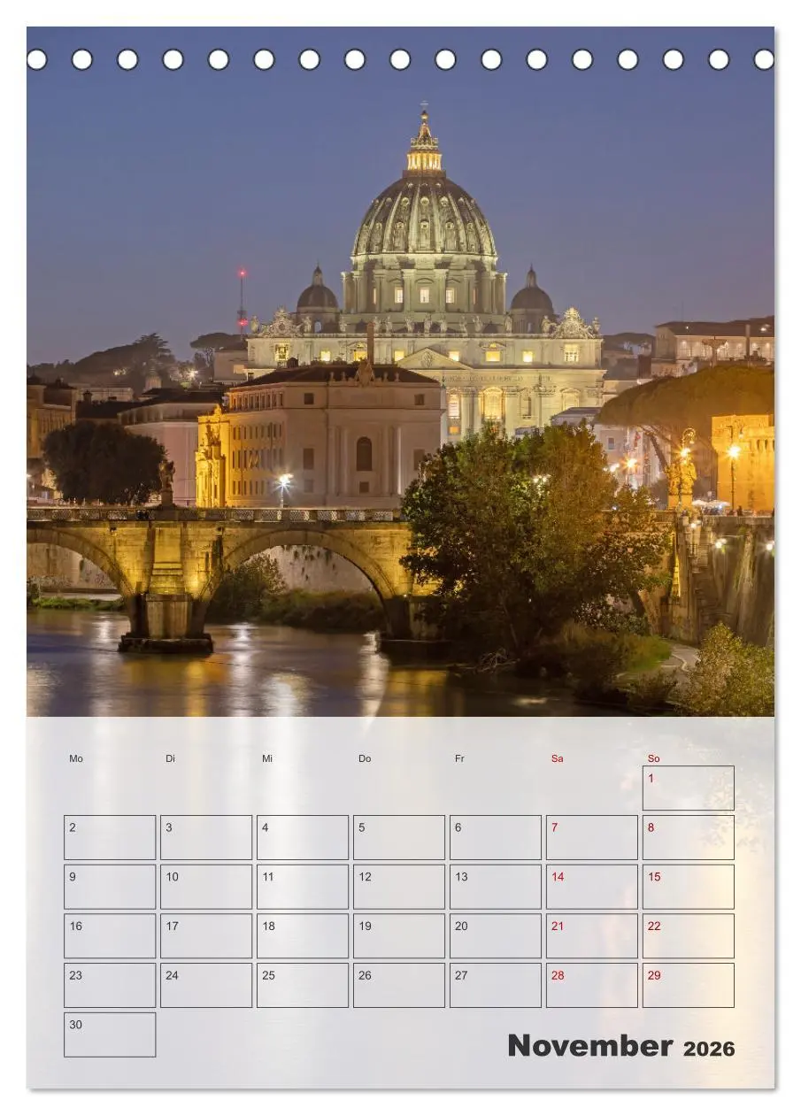 Bild: 9783457289266 | Italien - von den Alpen bis zur Amalfiküste (Tischkalender 2026 DIN...