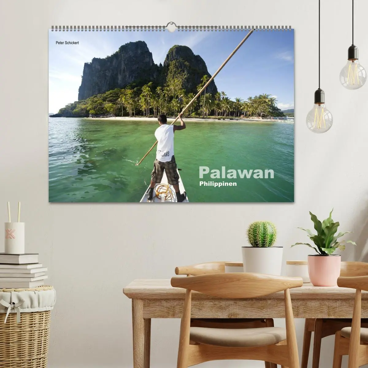 Bild: 9783516209266 | Palawan (Wandkalender 2026 DIN A2 quer), CALVENDO Monatskalender