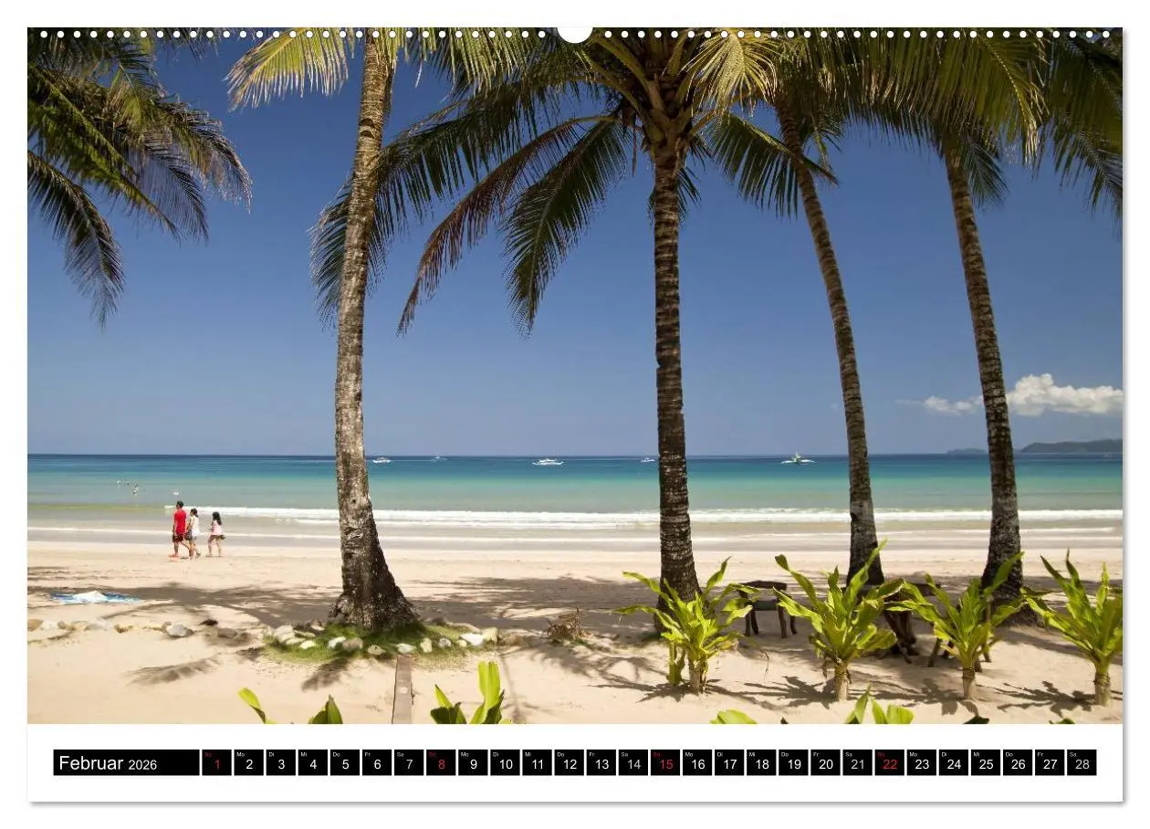 Bild: 9783516209266 | Palawan (Wandkalender 2026 DIN A2 quer), CALVENDO Monatskalender
