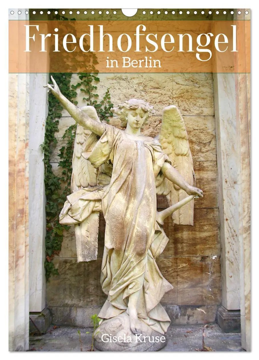 Cover: 9783516379266 | Friedhofsengel in Berlin (Wandkalender 2026 DIN A3 hoch), CALVENDO...