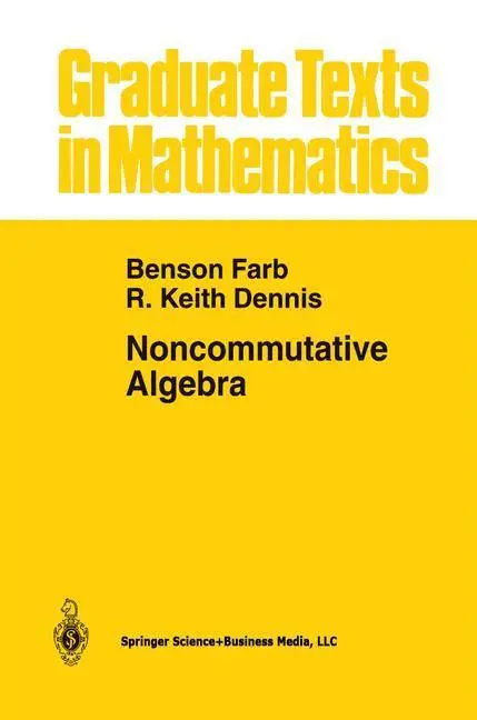 Bild: 9781461269366 | Noncommutative Algebra | Benson Farb (u. a.) | Taschenbuch | xiv