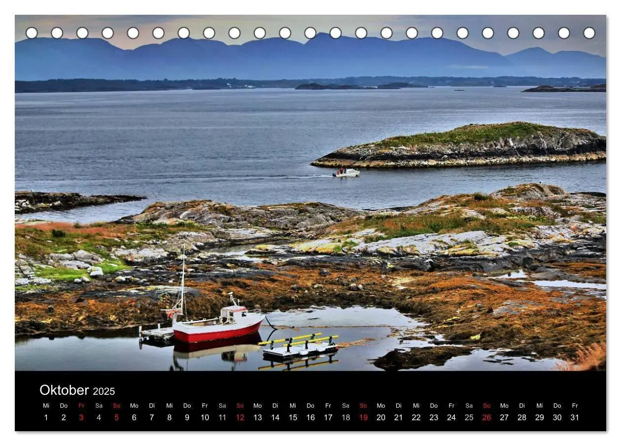 Bild: 9783435569366 | Atemberaubendes Norwegen (Tischkalender 2025 DIN A5 quer), CALVENDO...