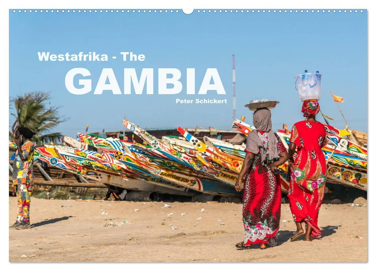 Cover: 9783457729366 | Westafrika - The Gambia (Wandkalender 2026 DIN A2 quer), CALVENDO...