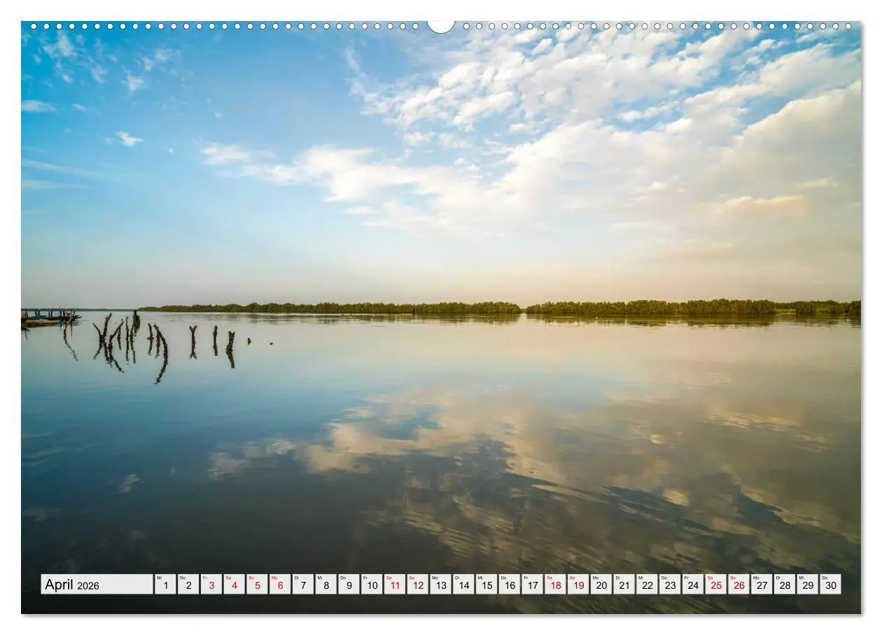 Bild: 9783457729366 | Westafrika - The Gambia (Wandkalender 2026 DIN A2 quer), CALVENDO...